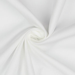Bio Baumwoll Webware, CANDY COTTON GOTS zertifiziert – Weiß