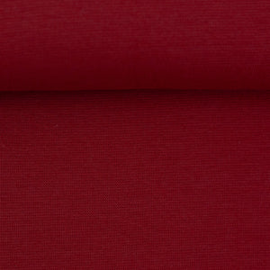 Vanessa Jersey Baumwolle 000338,uni, burgundy