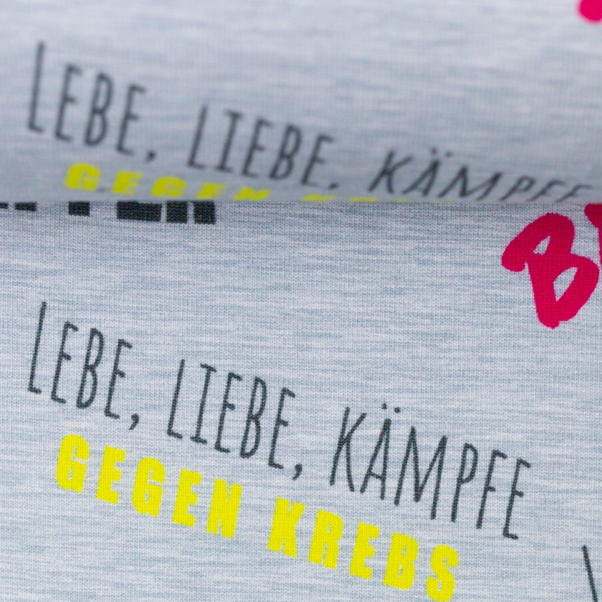 Charity Jersey, bleib stark Baumwolljersey, Swafing