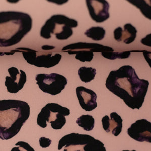 Softshell, Fiete **NANO-Softshell**, Leopard Muster  pastellrosa