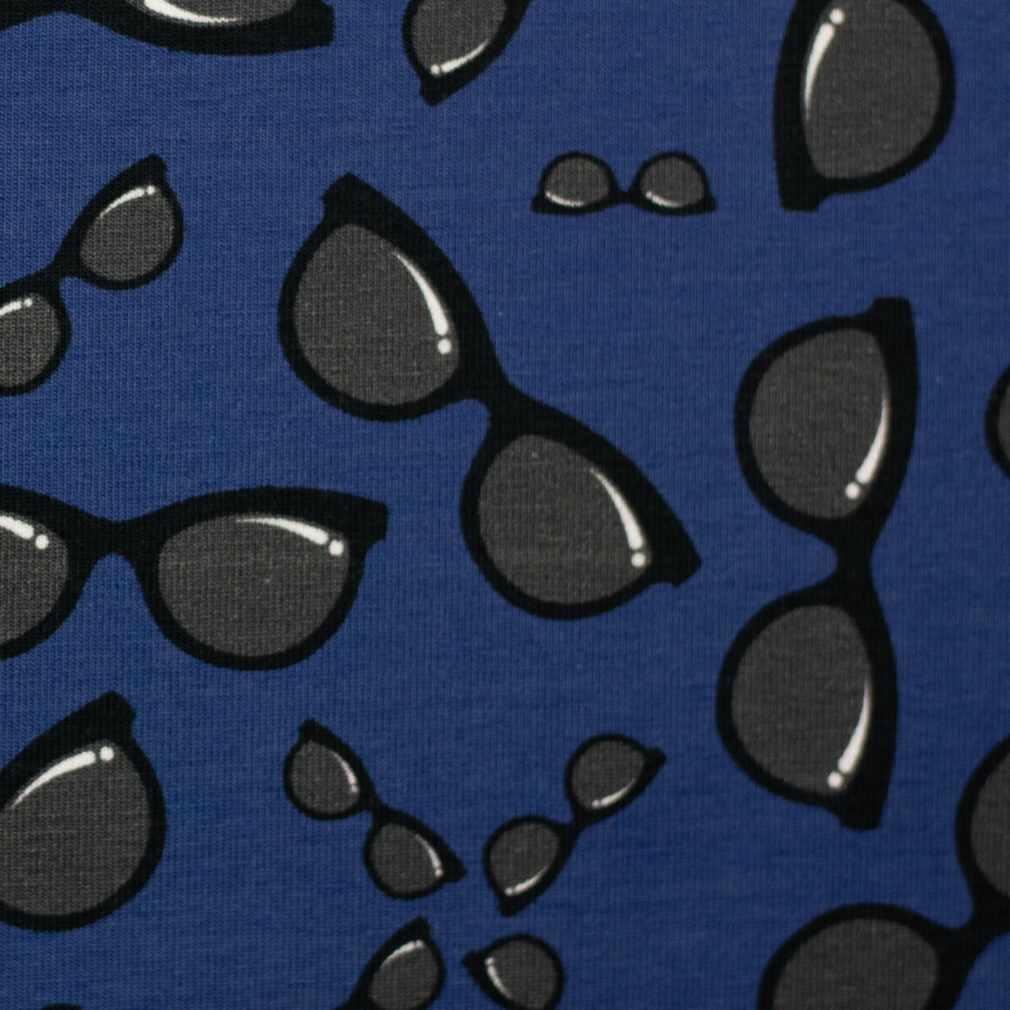 Baumwolljersey, Happy Summer – Sunglasses, Swafing by lycklig design