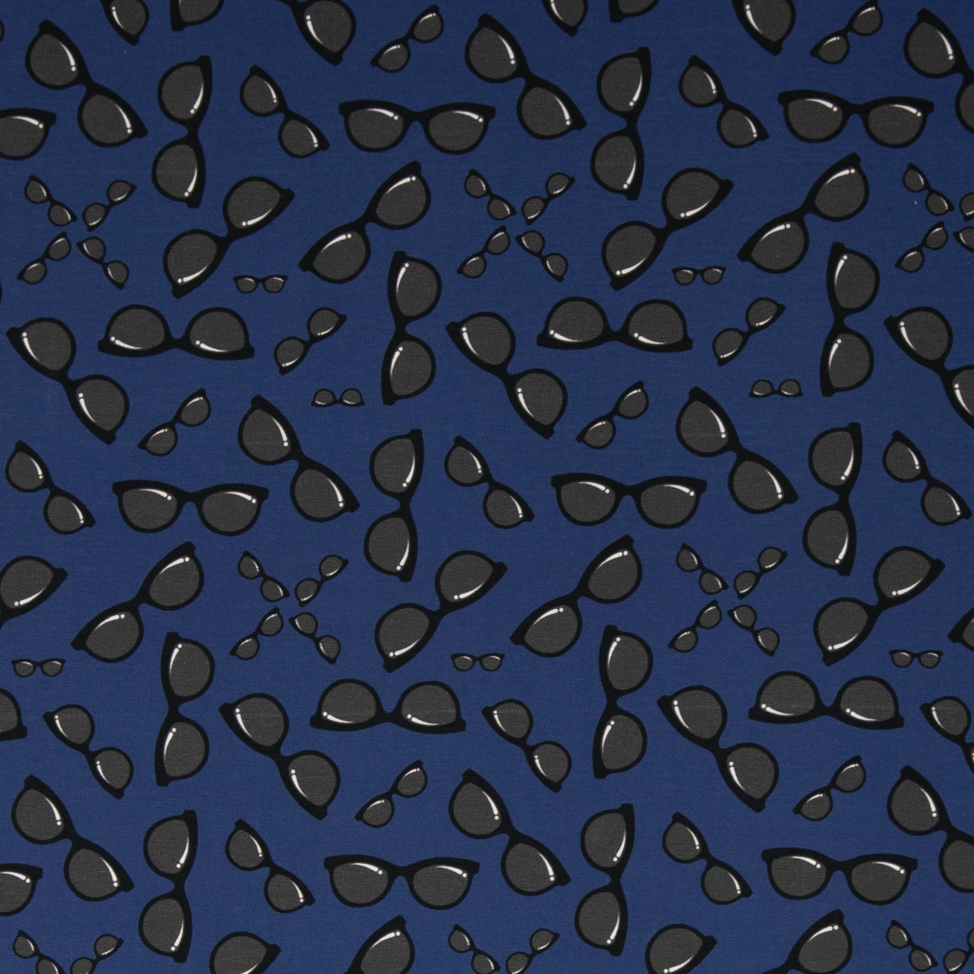 Baumwolljersey, Happy Summer – Sunglasses, Swafing by lycklig design