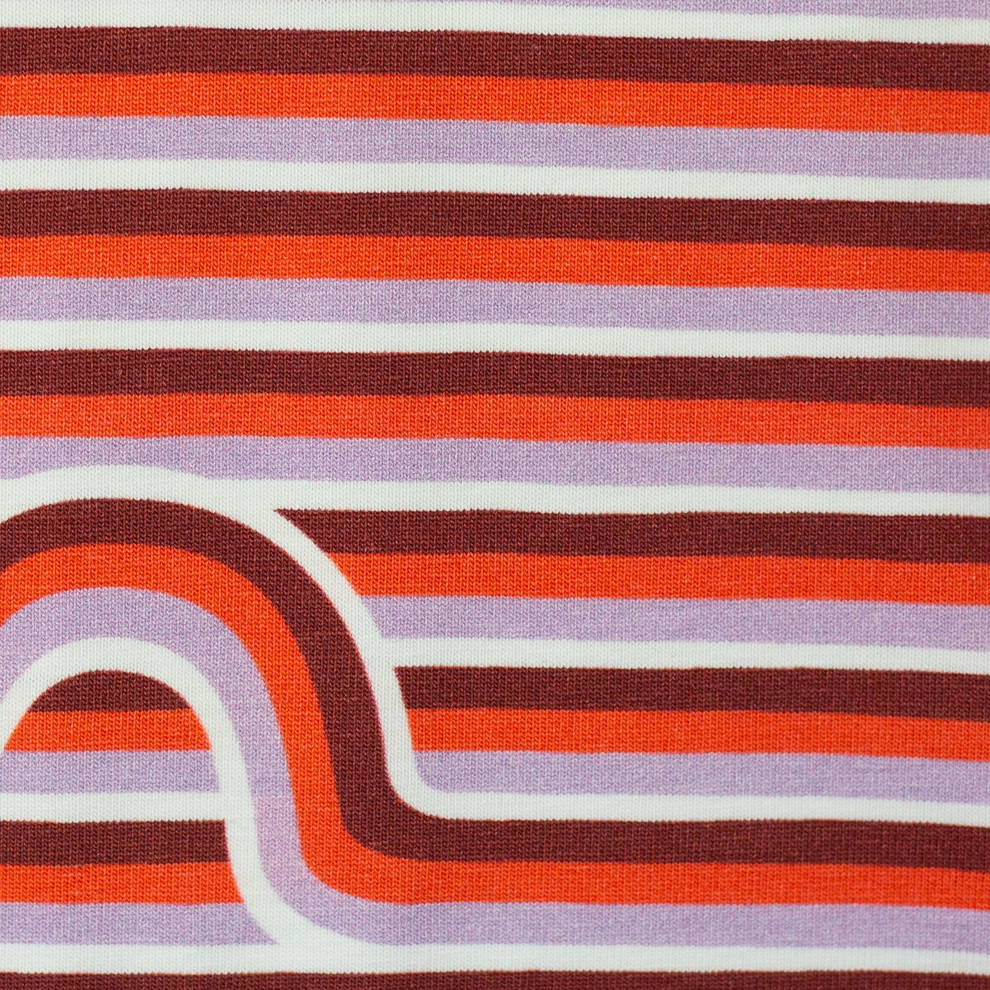 Rest 85cm, Baumwolljersey Choose Happy Rainbow Stripes by Käselotti