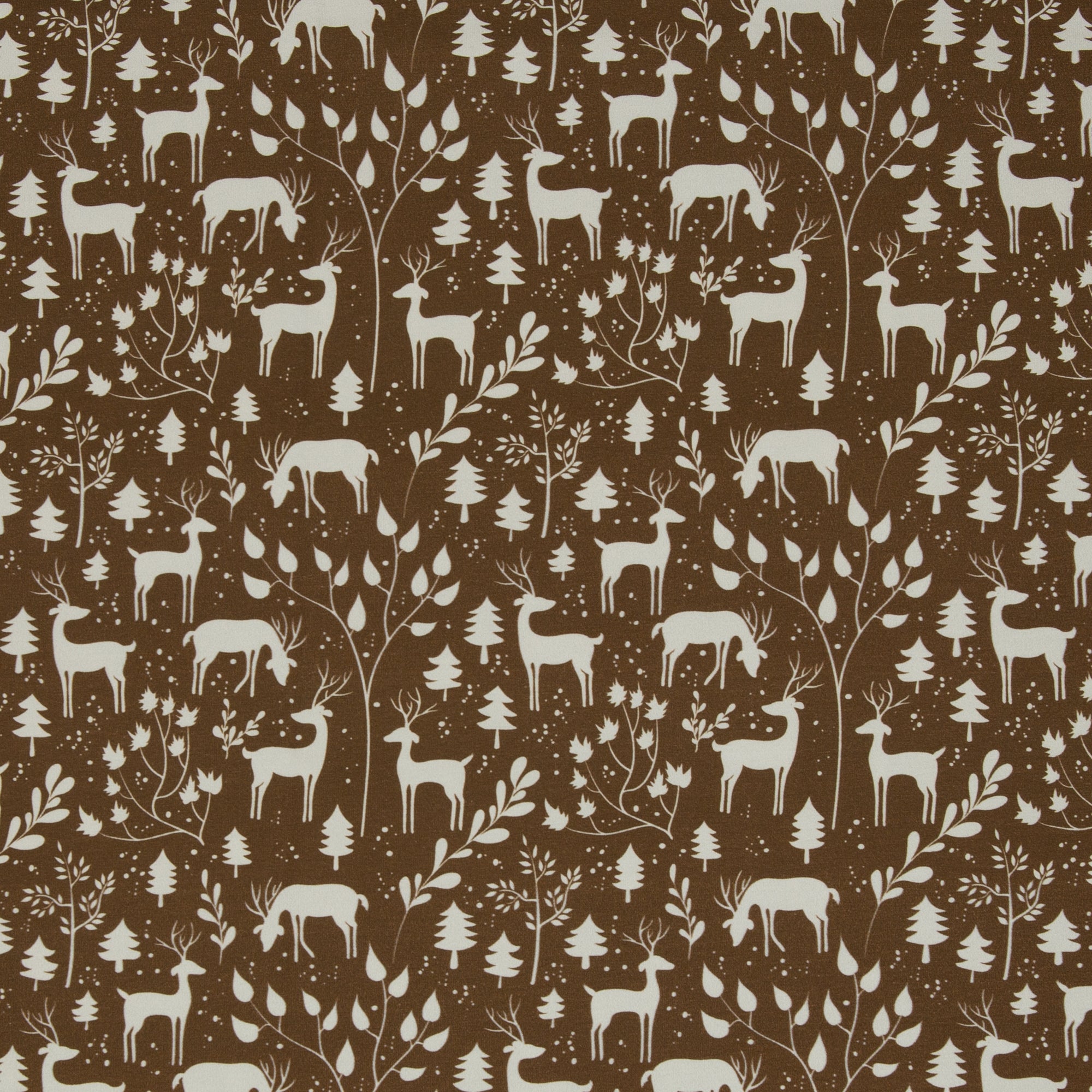 Mini Winter, Baumwolljersey, Swafing, Dunkelbraun