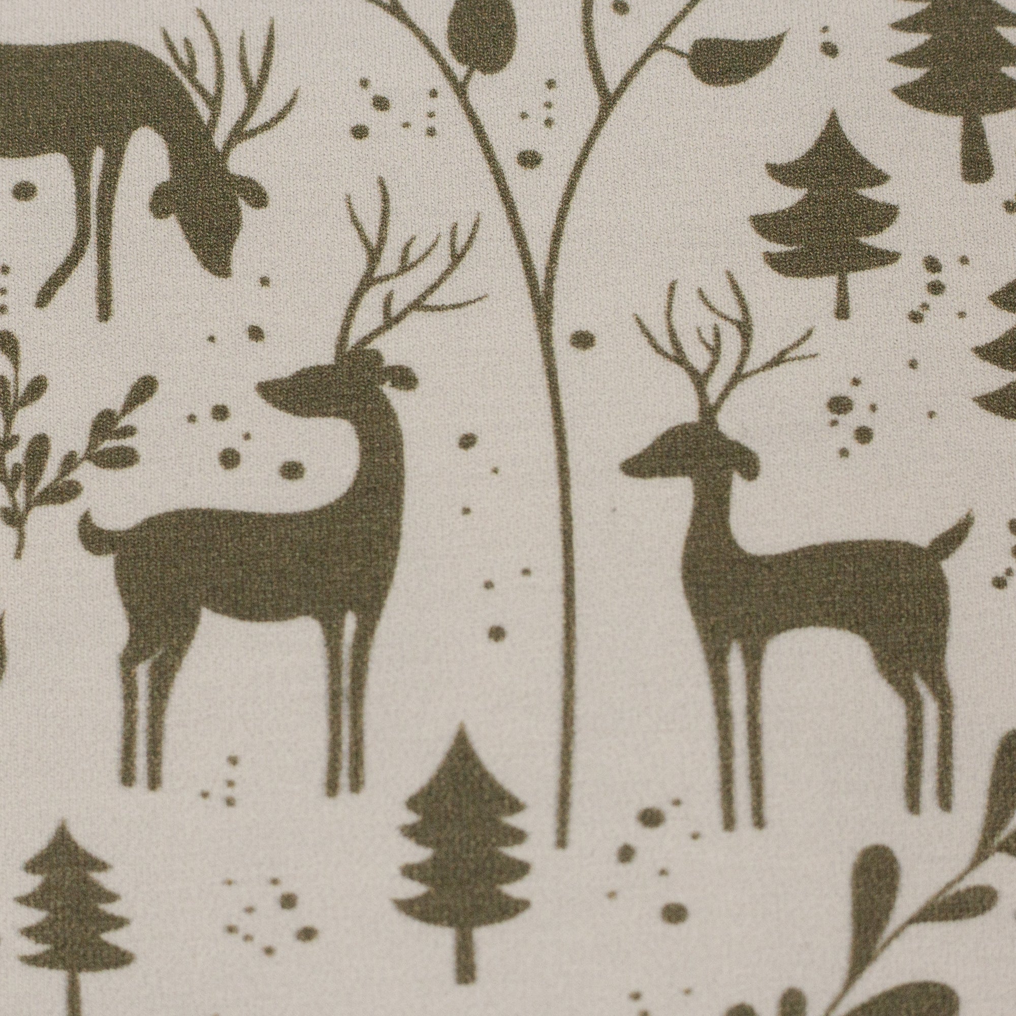 Mini Winter, Baumwolljersey,  Swafing, Grün/Weiß