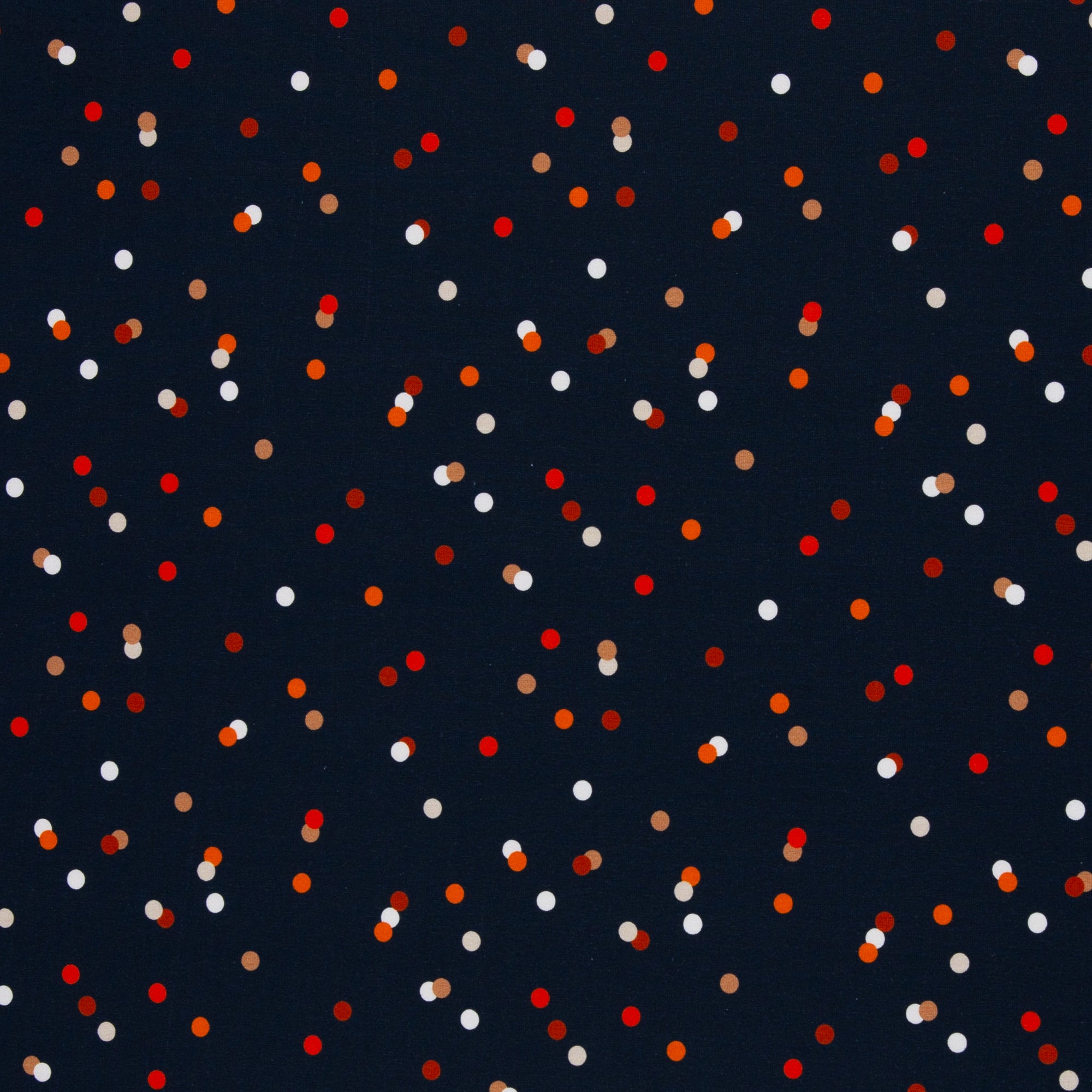 Pilzhausen by Eda&Mo, Jersey, Pilze,  Tupfen, Punkte, dunkelblau