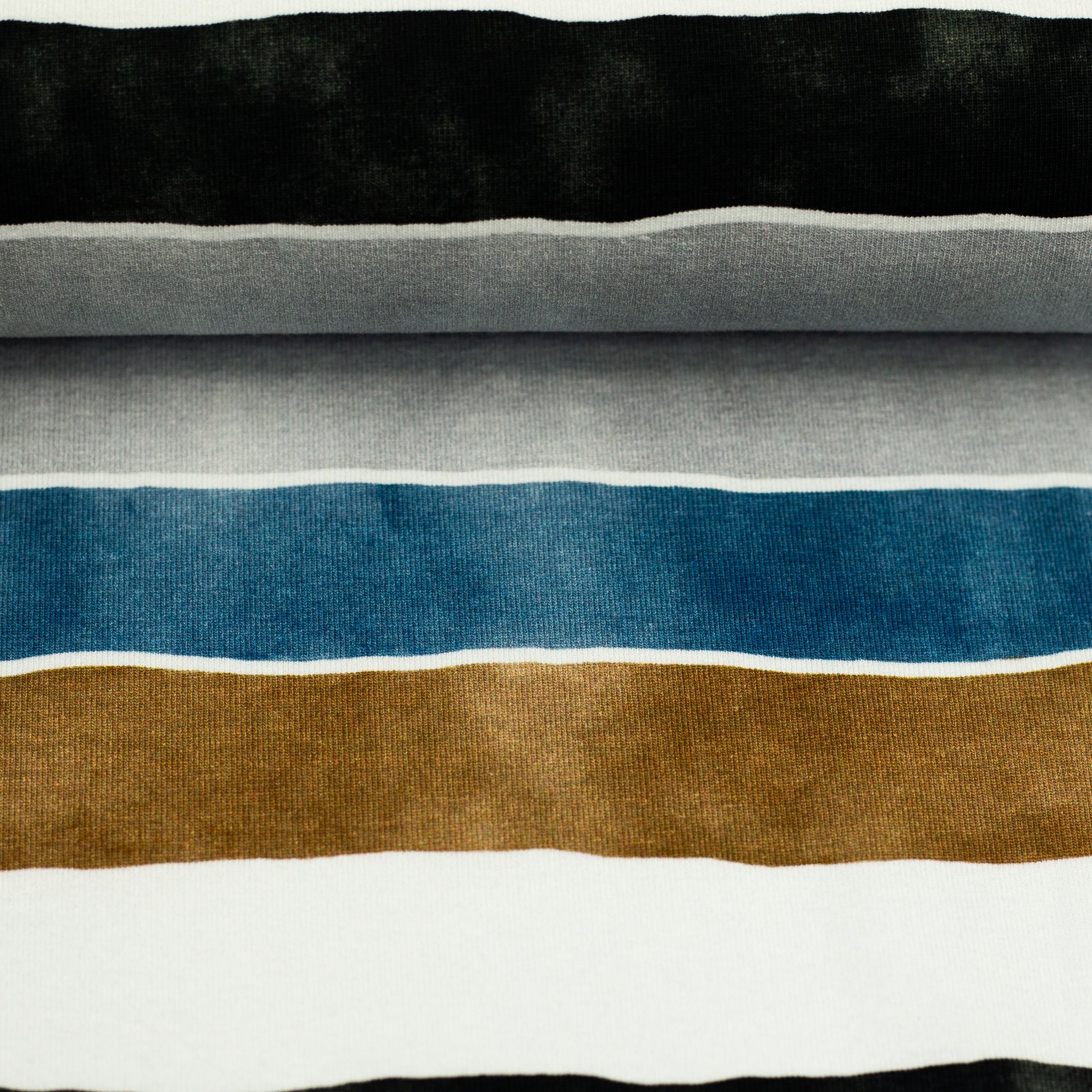 Baumwolljersey „Cats & Dogs“ Streifen by Sabine Marschall, Swafing