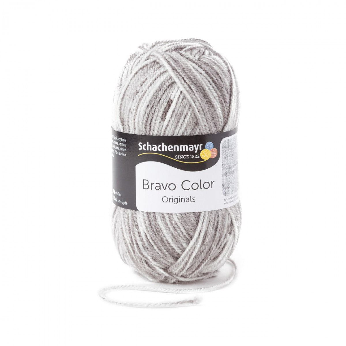 Schachenmayr Bravo – Hellgrau Denim (02110) | 50g Allroundgarn