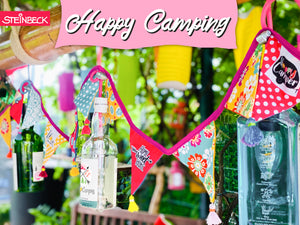 Panel Happy Camping by Steinbeck Canvas bunt