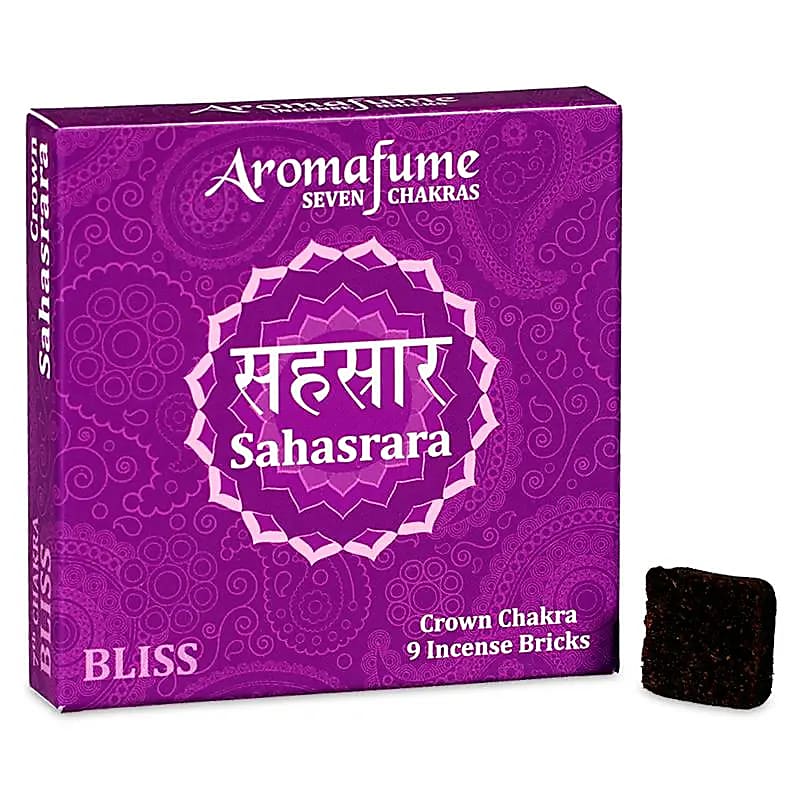 Aromafume Chakra-Weihrauchblöcke Siebtes Chakra – Kronenchakra