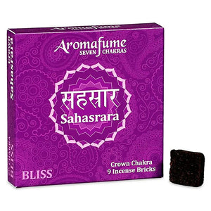 Aromafume Chakra-Weihrauchblöcke Siebtes Chakra – Kronenchakra