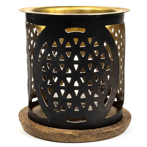 Aromafume Duftlampe Blume des Lebens, Aromafume Ölbrenner