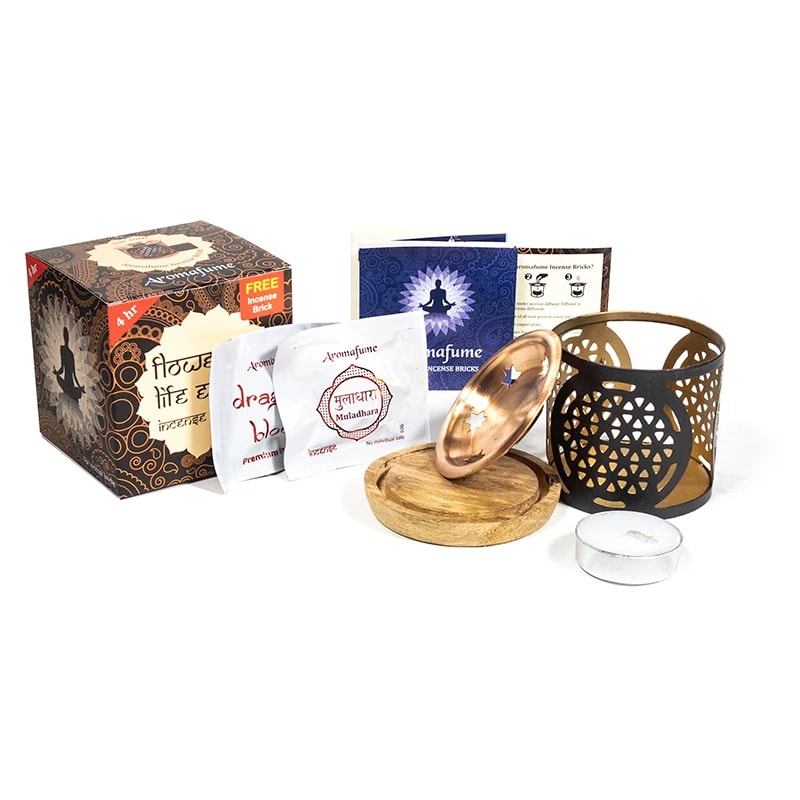 Aromafume Exotic Incense Diffuser Blume des Lebens