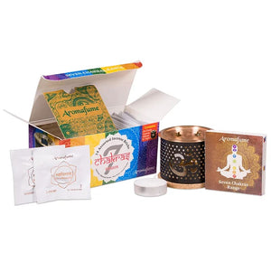 Aromafume Set: Diffuser & Chakra Weihrauchblöckchen