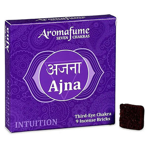 Aromafume Chakra-Weihrauchblöcke Sechstes Chakra – Drittes Auge