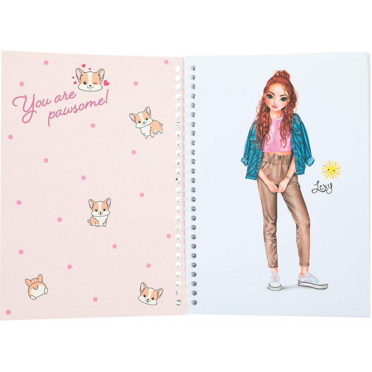 TOPModel Pocket Malbuch