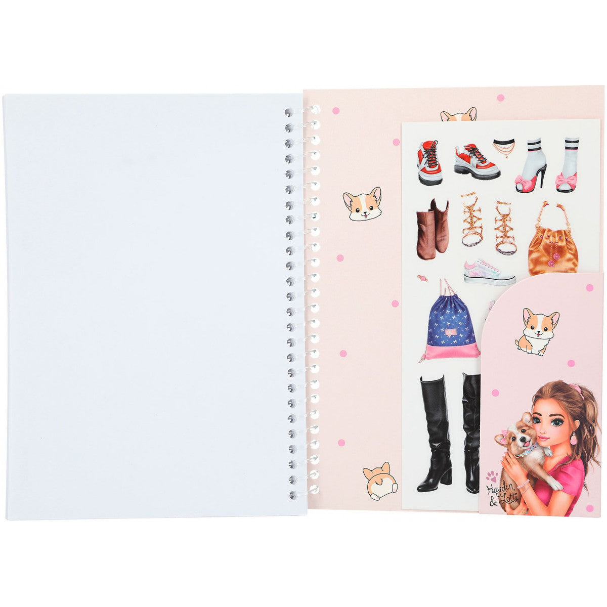 TOPModel Pocket Malbuch
