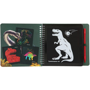 DINO WORLD Magic Scratch Book mini