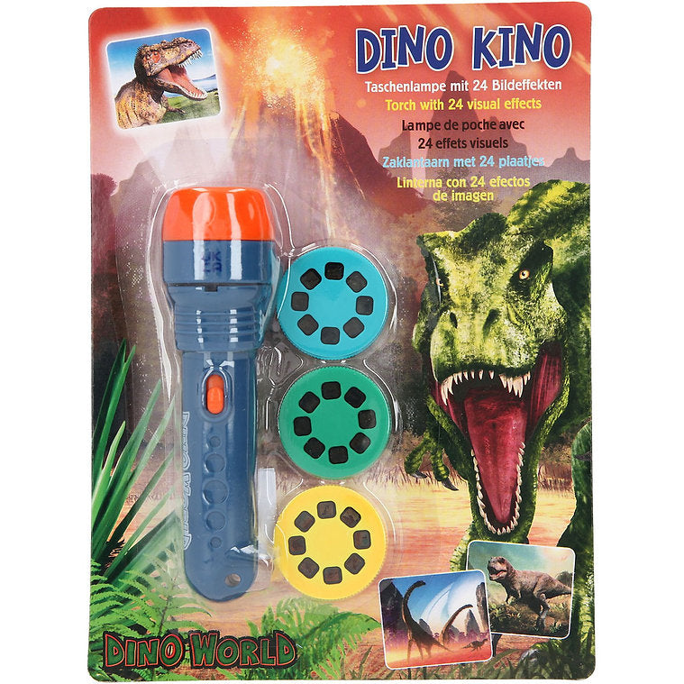 Dino World Taschenlampe mit Bildeffekten