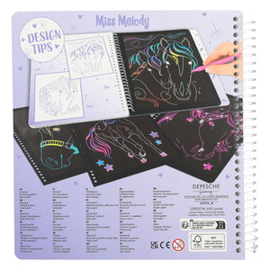 Miss Melody Magic Scratch Book