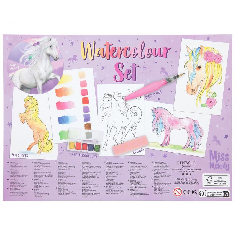 Miss Melody Watercolour Set