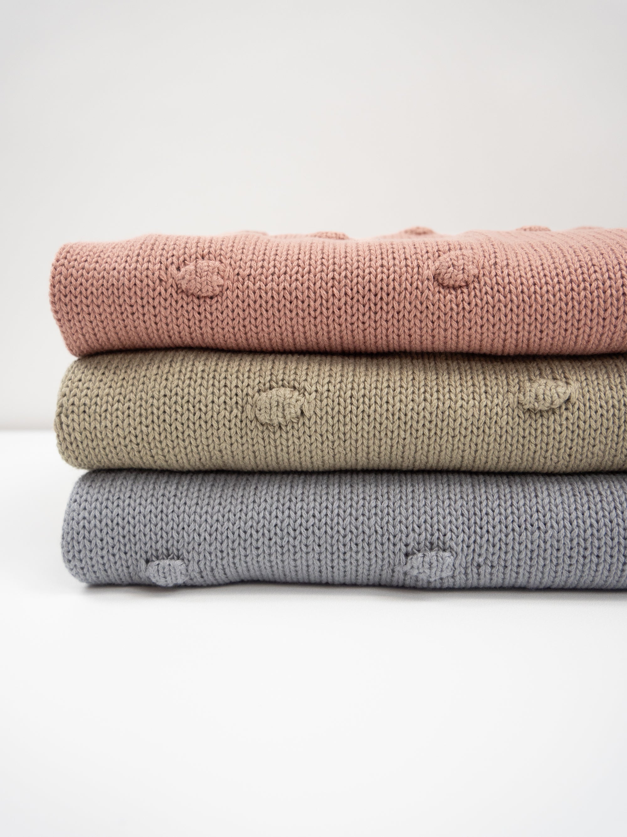 Feiner Baumwollstrick NOAH – Noppenmuster | Swafing Stoffe | Ökotex |3 Farben