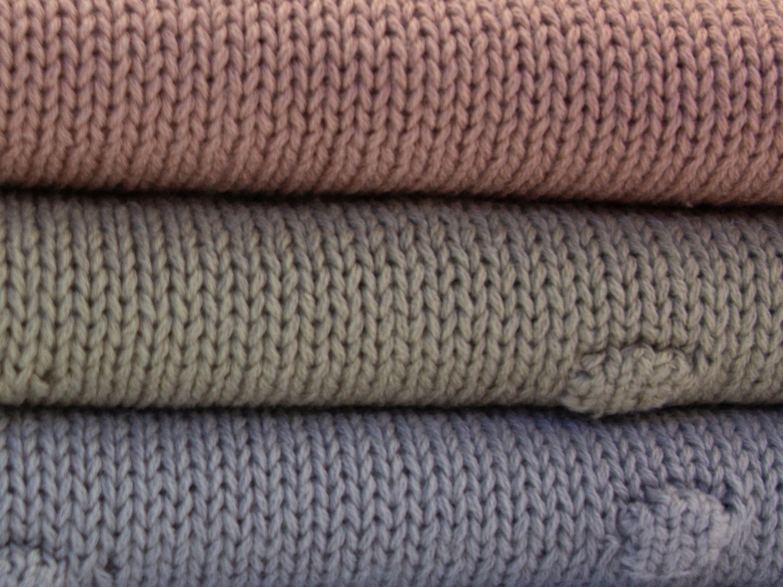 Feiner Baumwollstrick NOAH – Noppenmuster | Swafing Stoffe | Ökotex |3 Farben