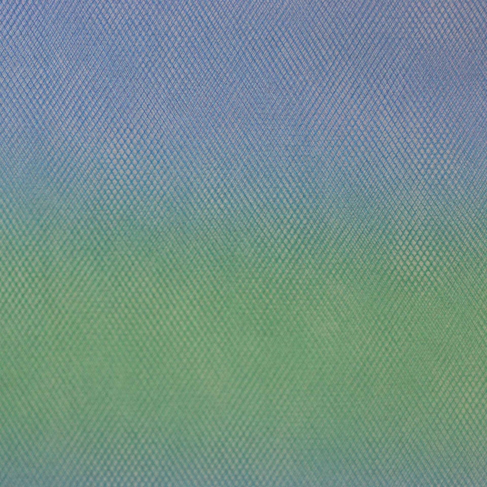 OMBRE, TÜLL,Farbverlauf, blau/türkis/grün, Swafing