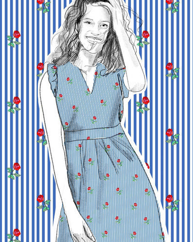 Rosalyn, Lillestoff, Bio Jersey, organic Cotton, Miss Patty