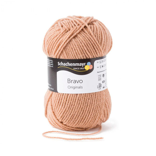 Schachenmayr Wolle,  Handstrickgarne, Bravo, 50G, 08312 (beige)