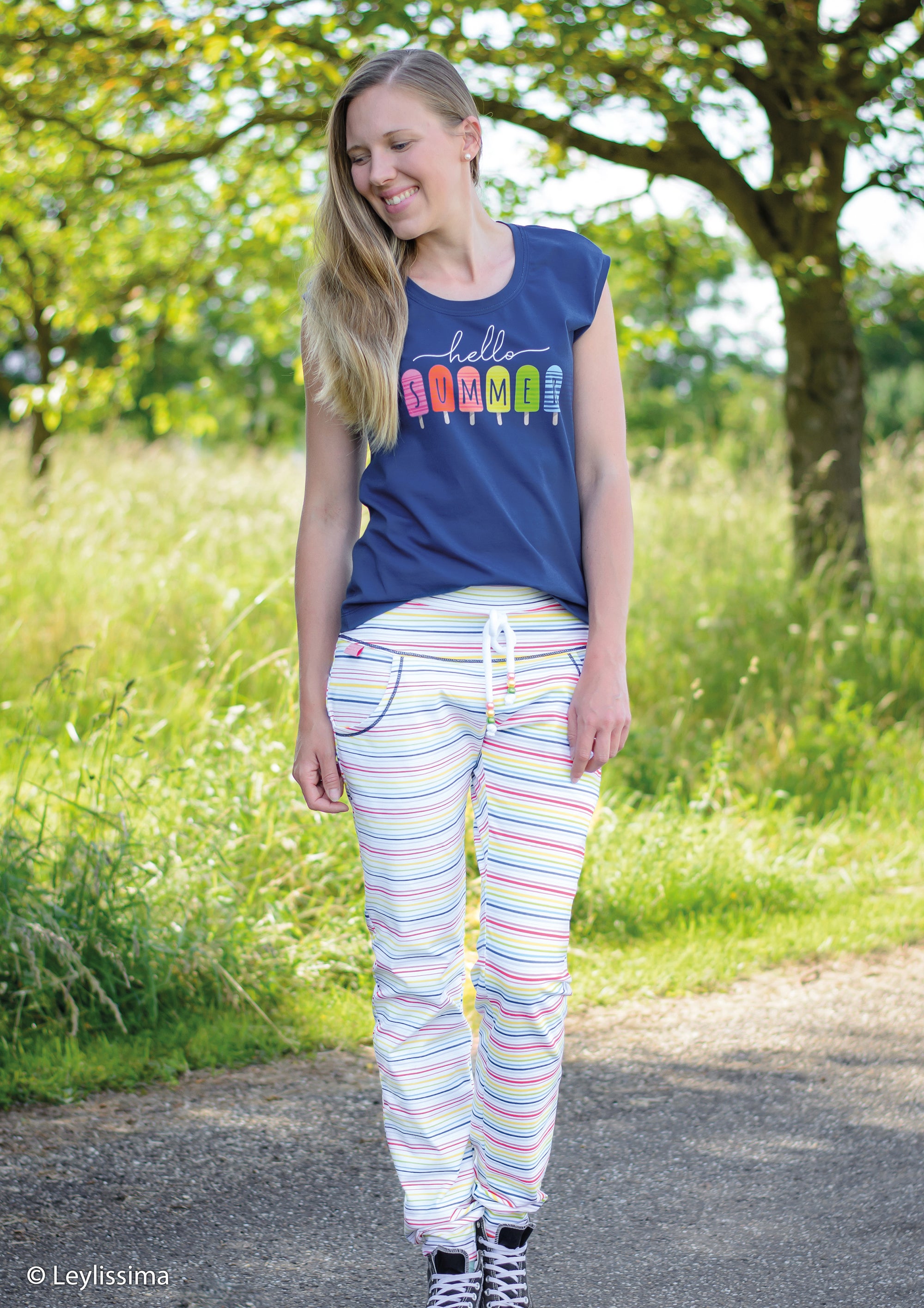 Jersey Panel  Leylissima HappySummer, Swafing