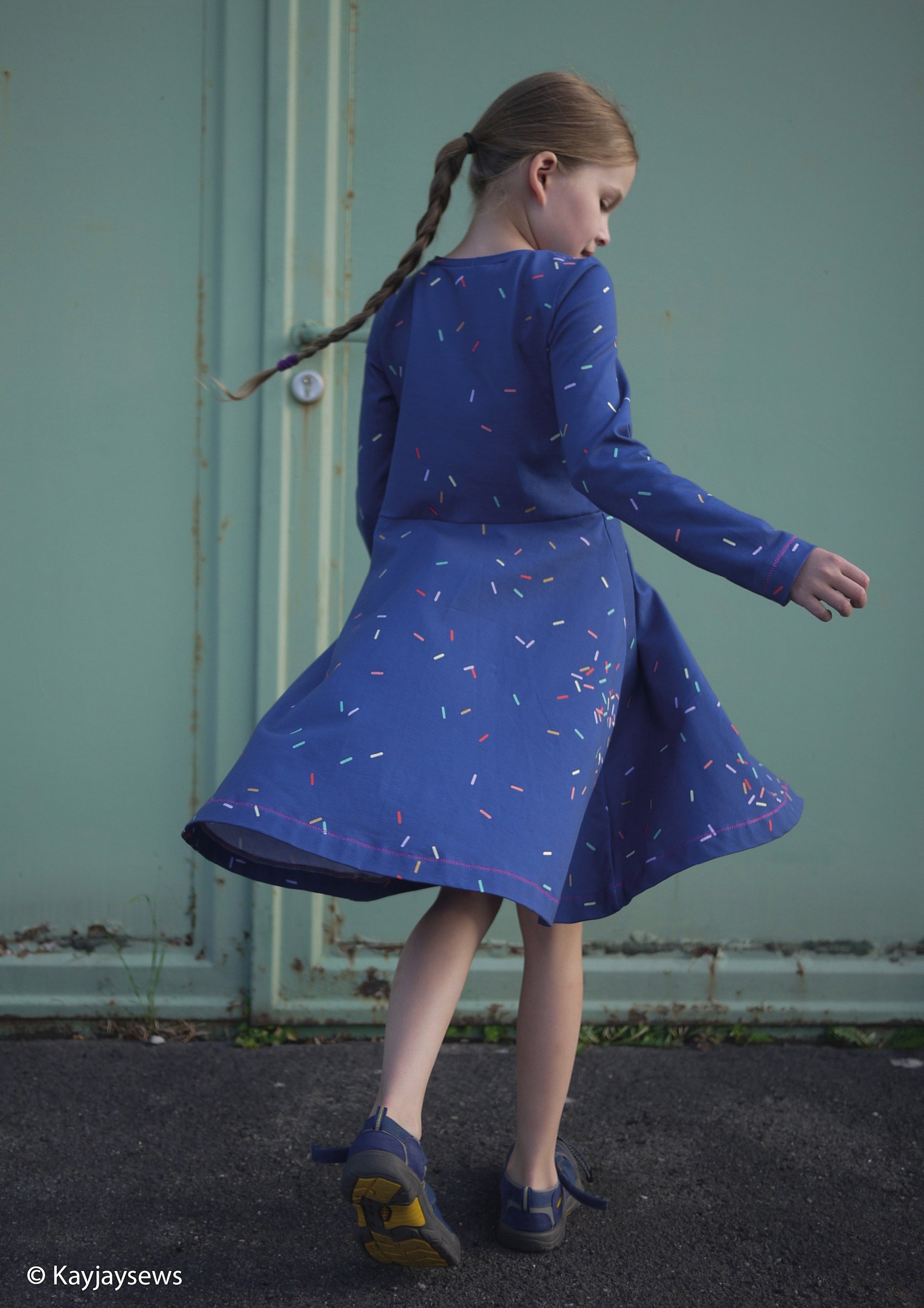 Baumwolljersey Choose Happy Sprinkles by Käselotti