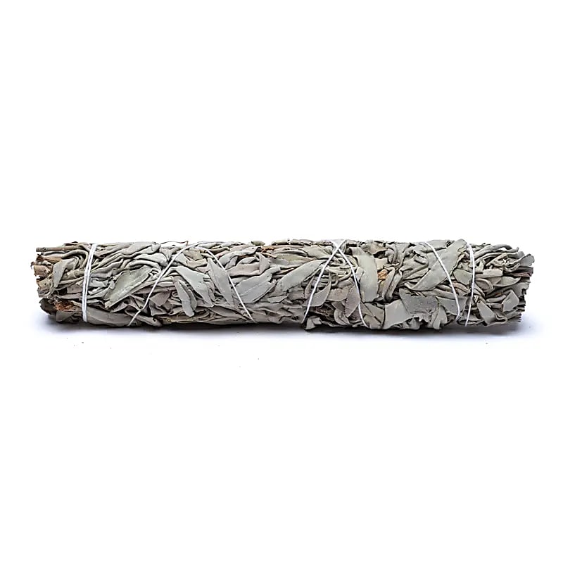 Weißer Salbei Bündel gross, Räucherwerk, Smudge Stick