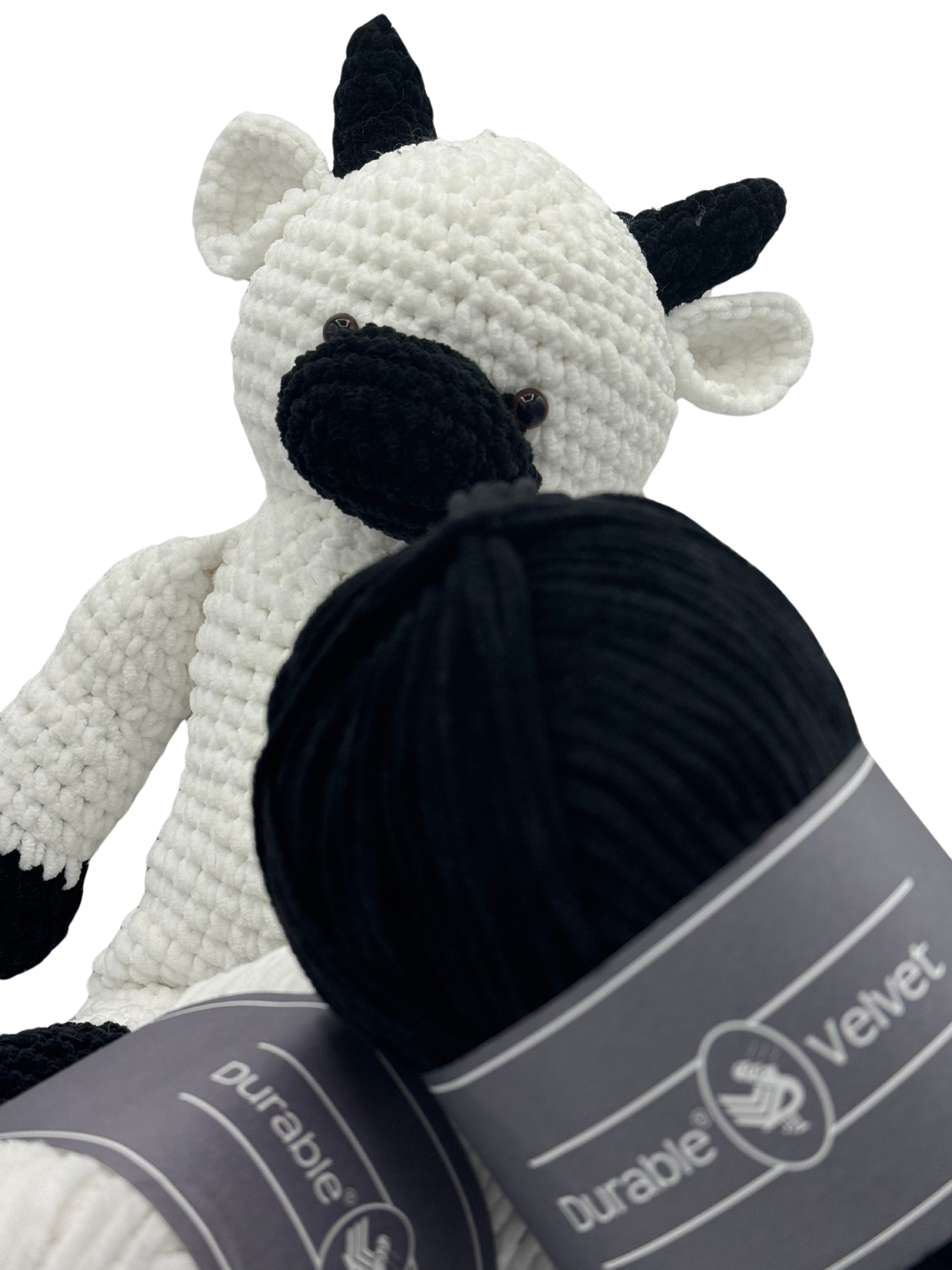 Durable Velvet Wolle – Schwarz