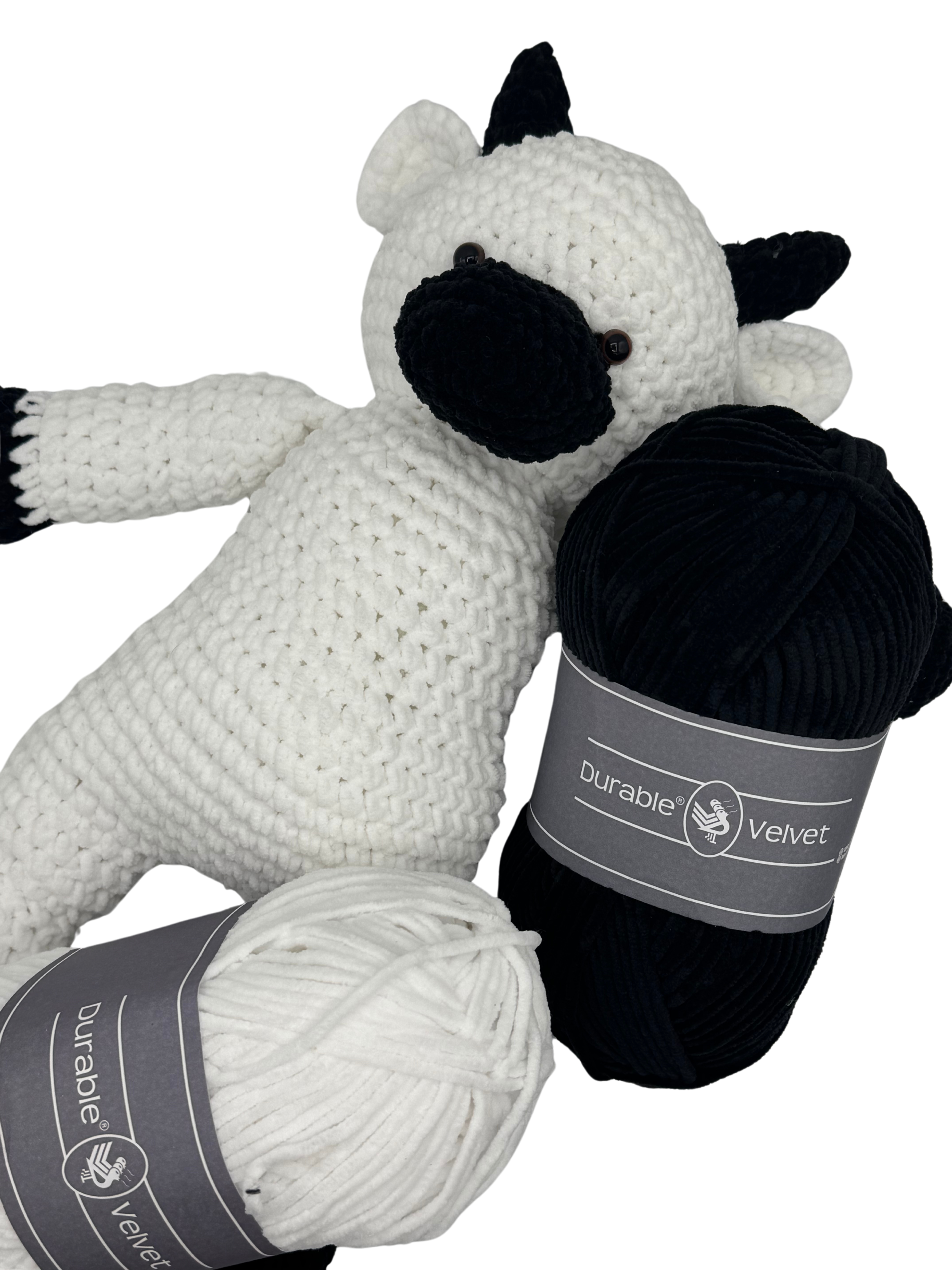 Durable Velvet Wolle – Schwarz