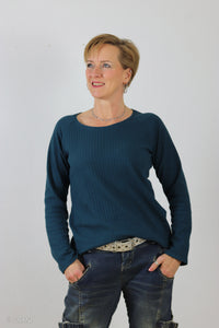 Florenz, Lochstickerei ,Jersey Baumwolle, 000597 uni, dunkelblau, Swafing
