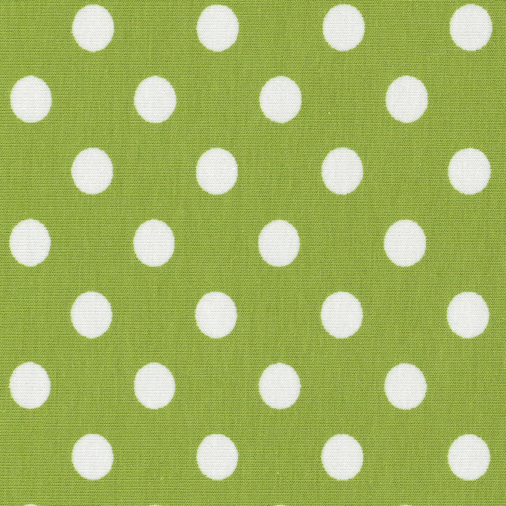 Verena, Jersey Baumwolle 200602 Tupfen 8mm, Punkte klein, kiwigrün