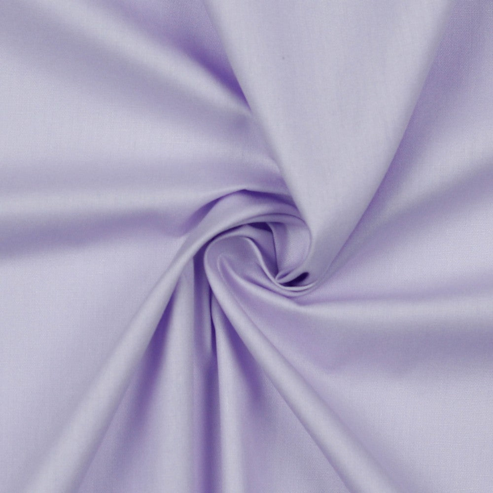 Bio Baumwoll Webware, Popelin, GOTS zertifiziert hell lila