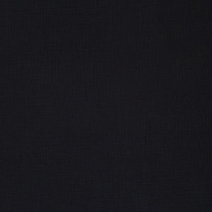 Jenke, Musselin, Double Gauze 000299 uni, schwarz