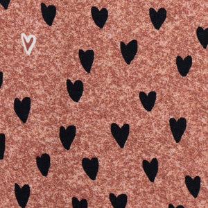 Sweet Bears, Sweat angeraut Herzen burgundy