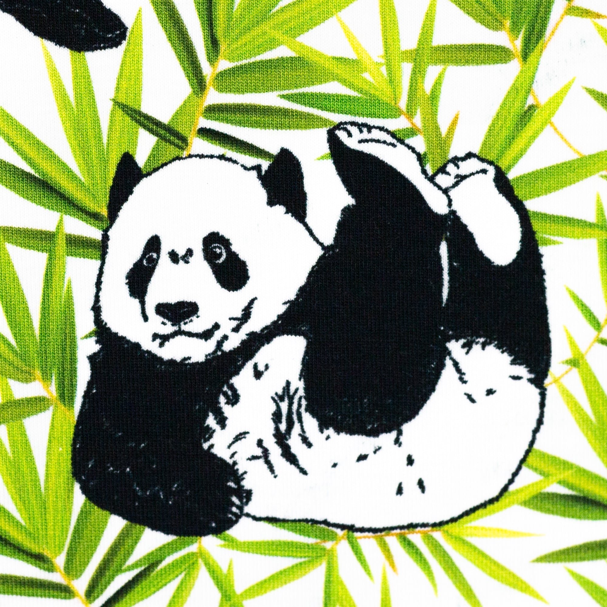Panda Stoff, Panda Sommersweat, French Terry, Swafing