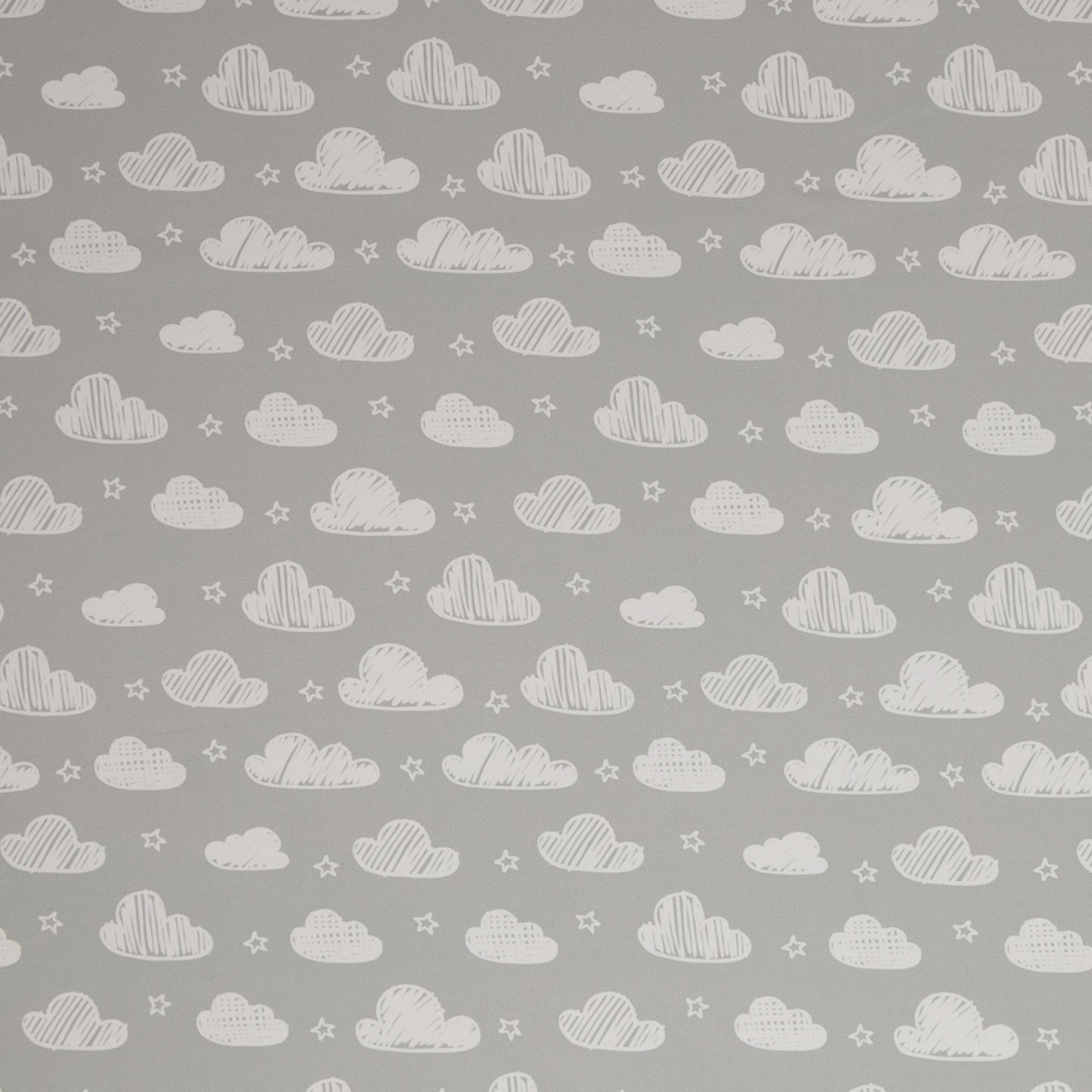 Softshell, Wolken, Sterne, grau Fiete, NANO-Softshell, Fiete Swafing, öko-tex 100