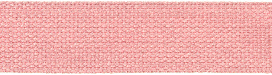 Baumwollband rosa 15 mm