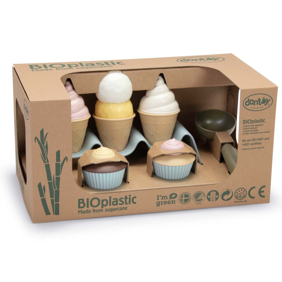 BIO Eisdiele Set, Geschenkbox Eis 13 Teile