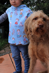 Susalabims Filips Hunde, Lillestoff Bio Jersey