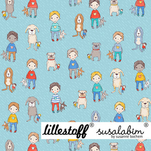 Susalabims Filips Hunde, Lillestoff Bio Jersey