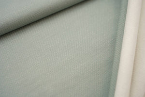 Jacquard Sweat, Alpenfleece,  Wintersweat, Kästchen-Muster und kuscheliger Innenseite, altmint