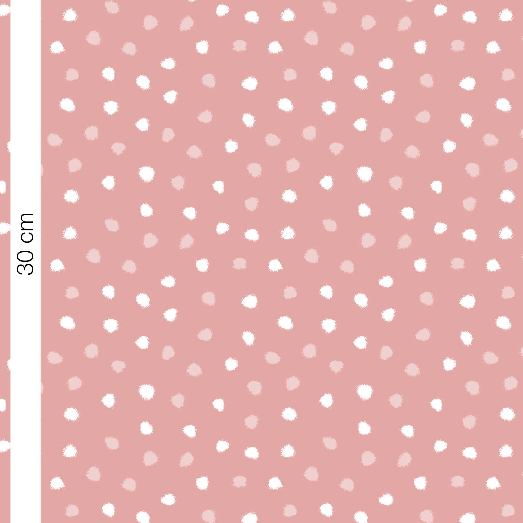 Josefines Punkte, altrosa, Lillestoff Bio Jersey