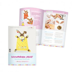 Kullaloo Materialset Schnuffeltuch Hase gelb DIY Set