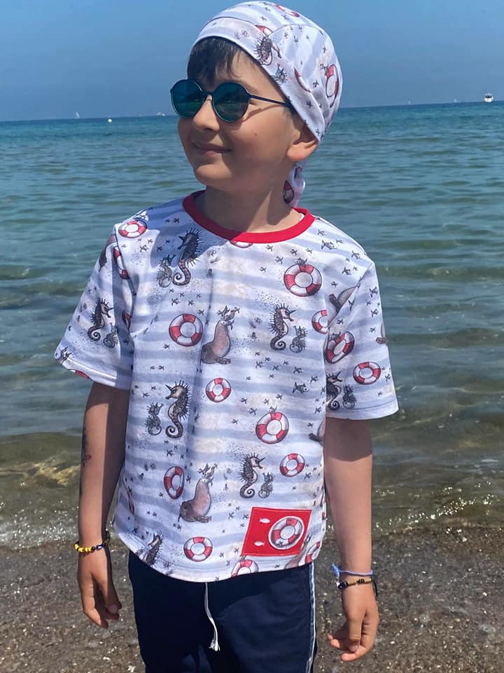 Maritim, Lillestoff Bio Jersey, Robe,